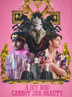 A boy who cannot see beauty